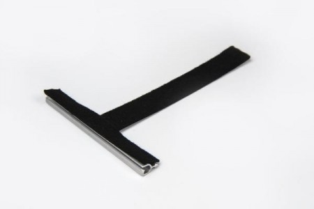 Wieszak filc. wpust ALU zaczepowy L130 mm do profilu 37-52