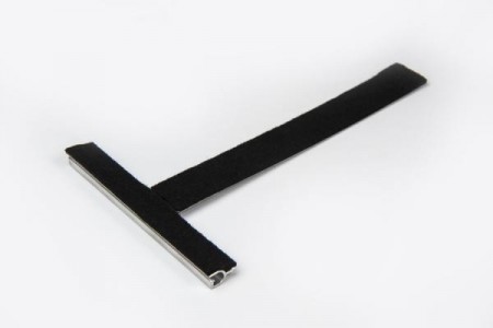 Wieszak filc. wpust ALU zaczepowy L150 mm do profilu 37-52