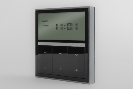 Pilot ścienny MAGNETIC DELUXE 1-kanałowy z programatorem czasowym, czarny